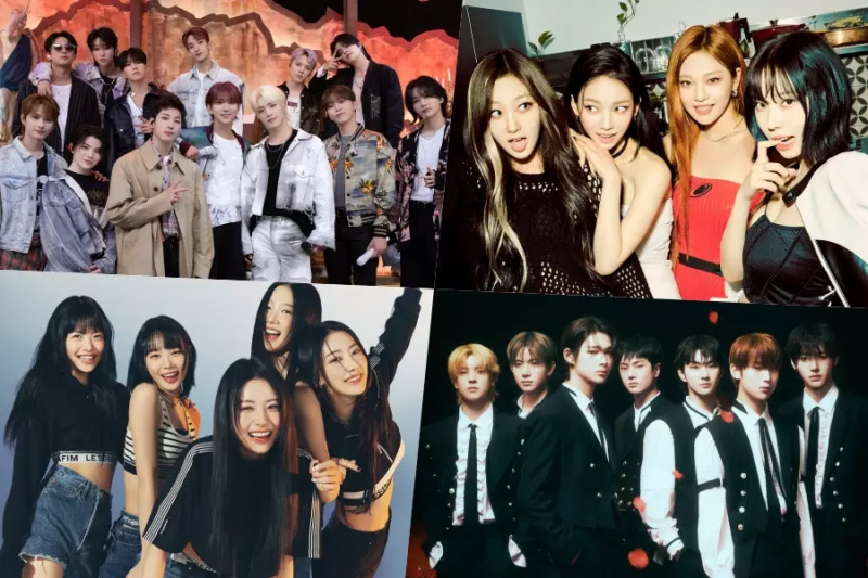 Seventeen, aespa, LE SSERAFIM, এবং ENHYPEN আর্ন সার্কেল মিলিয়ন সার্টিফিকেশন; বিপথগামী কিডস, (G)I-DLE, TWICE, এবং আরো গো প্লাটিনাম