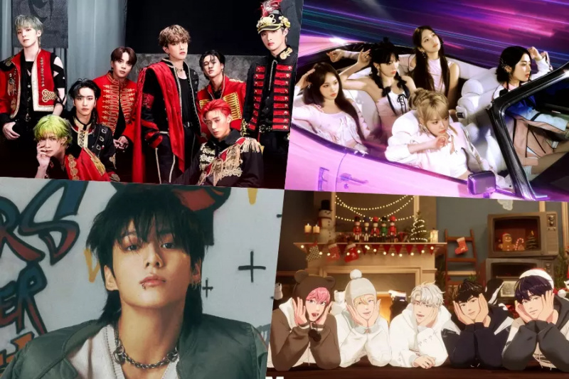 ATEEZ, LE SSERAFIM, BTS:n Jungkook ja PLAVE Top Circle -viikottaiset listat