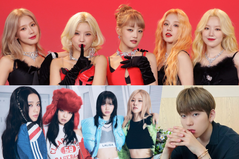 (G)I-DLE, BLACKPINK og Zico optjener dobbeltkroner på ugentlige cirkeldiagrammer (Gaon)