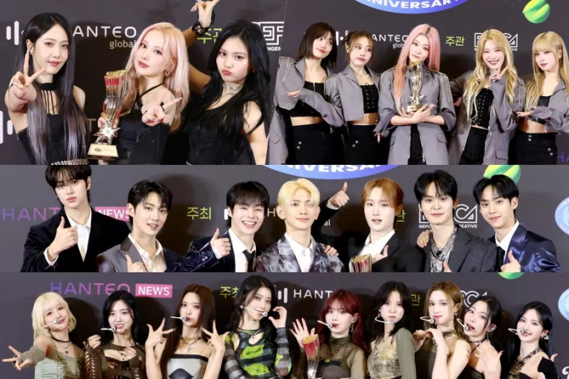 Pemenang Hanteo Music Awards 2023 Hari 1
