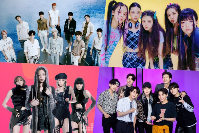 كسب The BOYZ و NewJeans تيجان مزدوجة على الرسوم البيانية الدائرية (Gaon) الأسبوعية ؛ ضرب BLACKPINK و BTS رقم 1