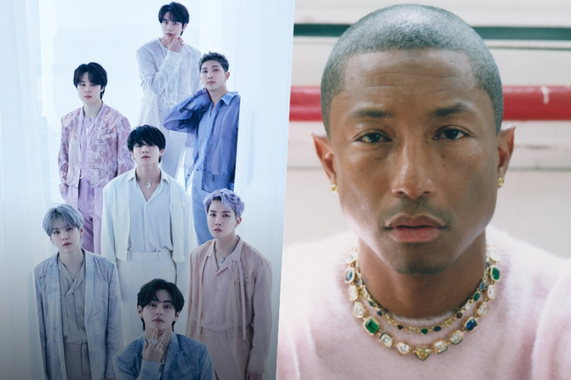 Pharrell bekræfter, at BTS Collab er på vej