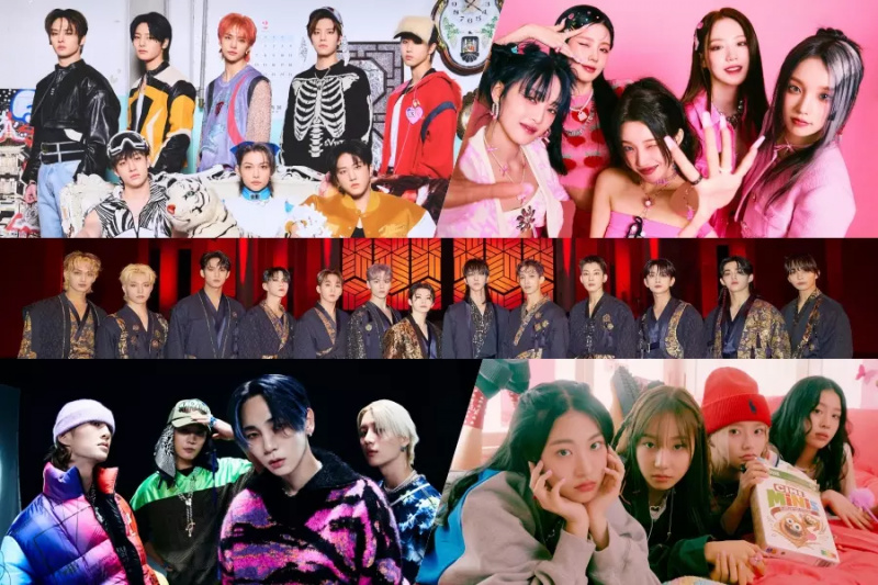 স্ট্রে কিডস, (G)I-DLE, SHINee, Seventeen, এবং পঞ্চাশ পঞ্চাশটি শীর্ষ সার্কেল মাসিক এবং সাপ্তাহিক চার্ট