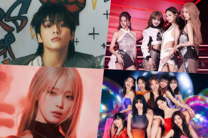 Jungkook من BTS، وBLACKPINK، وIU، وTWICE، وNewJeans، وLE SSERAFIM يحصلون على الشهادات البلاتينية والذهبية للبث في اليابان