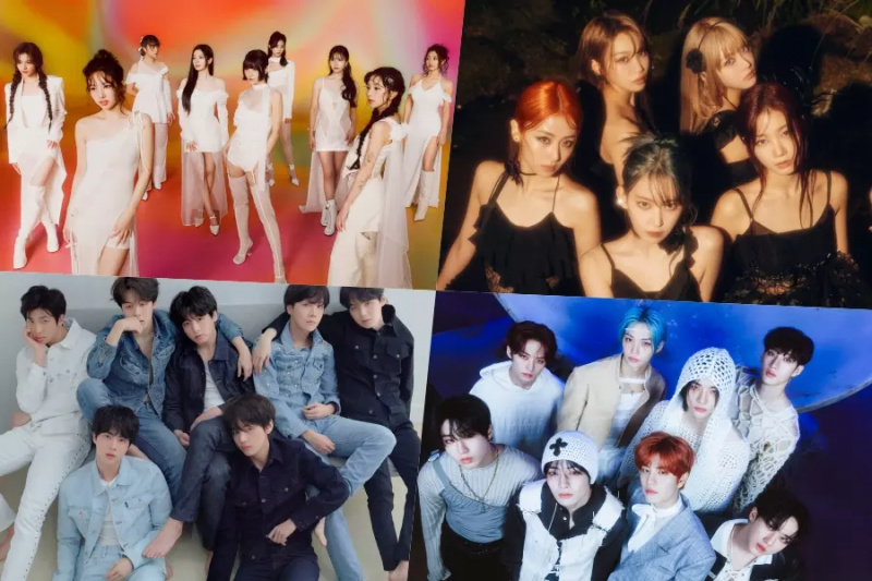 TWICE, LE SSERAFIM, BTS, Stray Kids, ENHYPEN, NewJeans, P1Harmony, At Higit pang Mga Sweep Top Spots Sa Billboard's World Albums Chart
