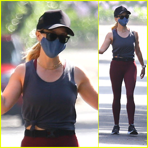 Reese Witherspoon Jogging Seansları Sırasında Morali İyi | Reese Witherspoon