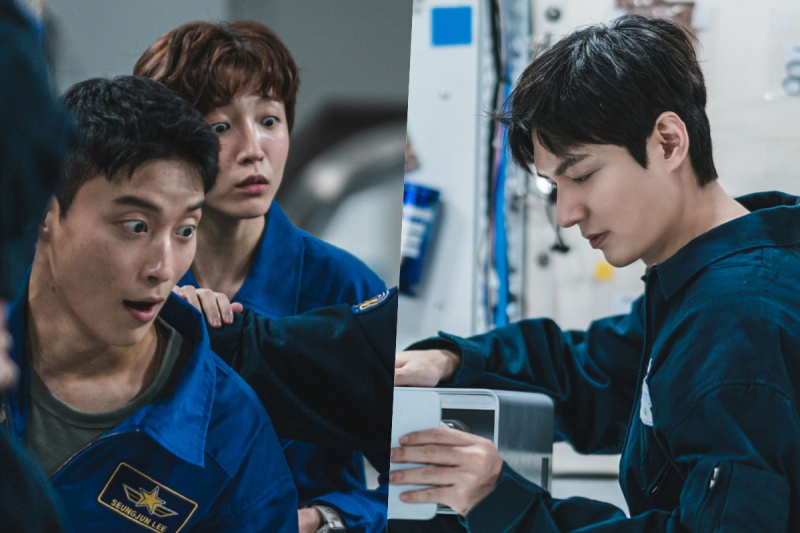 Lee Min Ho innostaa astronautit avaruusasemalla erityisellä lahjalla maapallolta elokuvassa 'When The Stars Gossip'