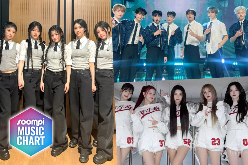 K-Pop музикалната класация на Soompi за 2024 г., април, седмица 1