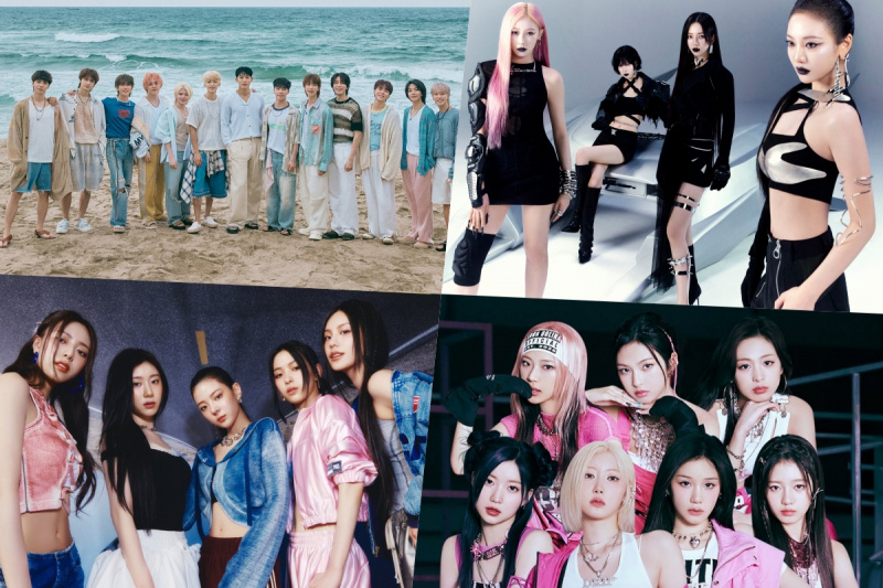 DEZESSETE, aespa, ITZY, BABYMONSTER, THE BOYZ, ILLIT, tripleS e mais ganham certificações Circle Triple Million e Platinum