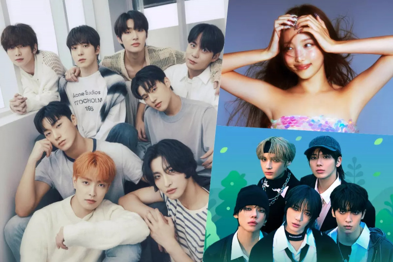 Az ATEEZ, a TWICE's Nayeon, a TXT, a SEVENTEEN, az ILLIT, a BTS és még sok más helyet foglal el a Billboard világalbumlistáján