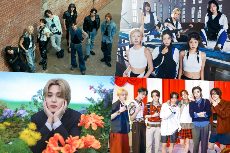 Stray Kids, NMIXX, BTS:n Jimin, ENHYPEN, aespa, SEVENTEEN, NCT 127 ja NewJeans nousivat Billboardin maailmanalbumilistan kärkisijoille