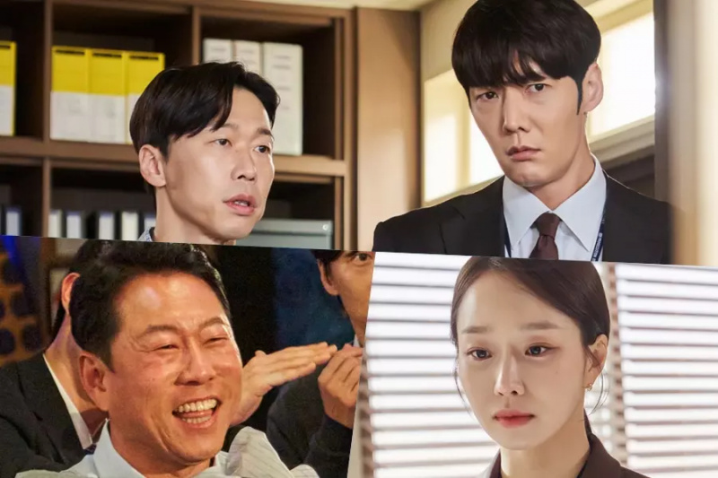Choi Jin Hyuk, Yoon Byung Hee, Moon Ye Won та інші демонструють різноманітну офісну хімію в