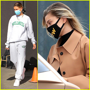 Hailey Bieber si po víkendovom výlete zamaskovala dlhým trenčkotom na viacerých cestách | Hailey Bieber