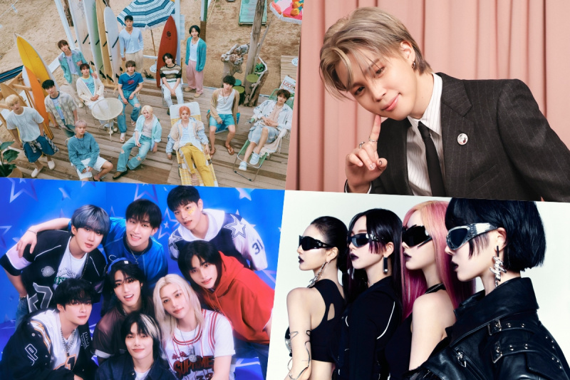 SEVENTEEN, Jimin, Stray Kids, aespa, VANNER, ENHYPEN, LE SSERAFIM ja NewJeans ovat Billboard World -albumilistan kärkipaikat