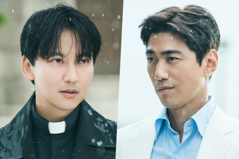 Kim Nam Gil a Sung Joon se zapletli do napjatého zúčtování v dešti ve filmu Ohnivý kněz 2
