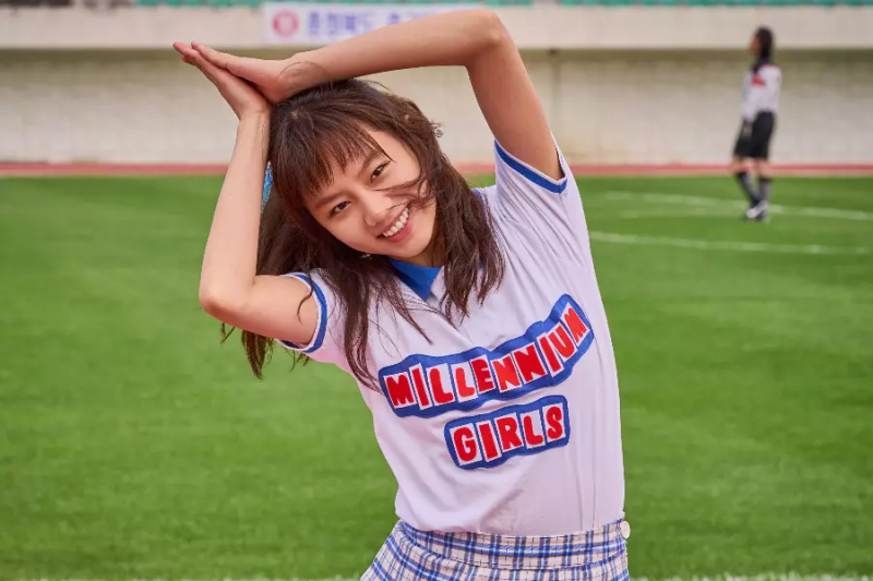 Hyeri captiva com a animadora aspirant apassionada a la propera pel·lícula juvenil 'Victory'