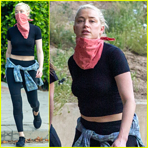 Amber Heard tager på en sen eftermiddagsvandring i L.A. | Amber Heard