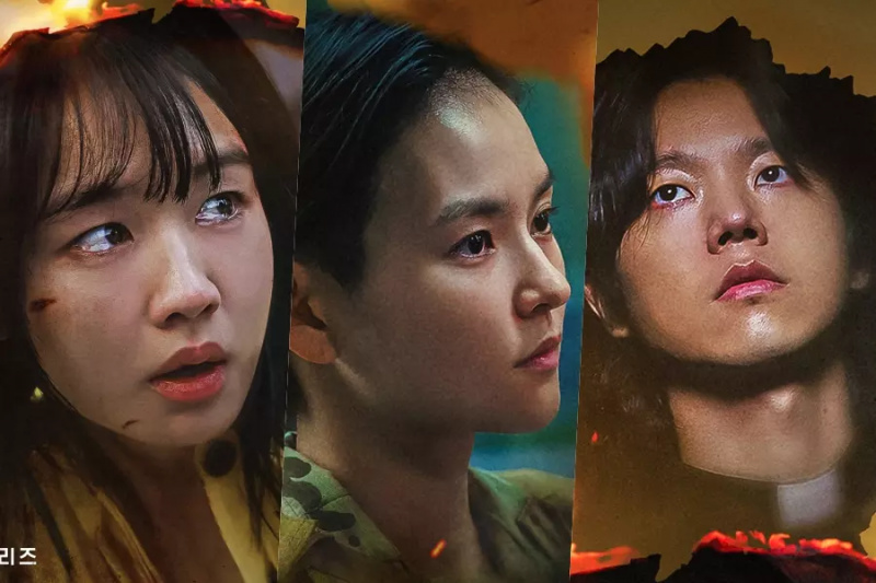 „Goodbye Earth” dezvăluie poster principal cu Ahn Eun Jin, Jeon Seong Woo și Kim Yoon Hye