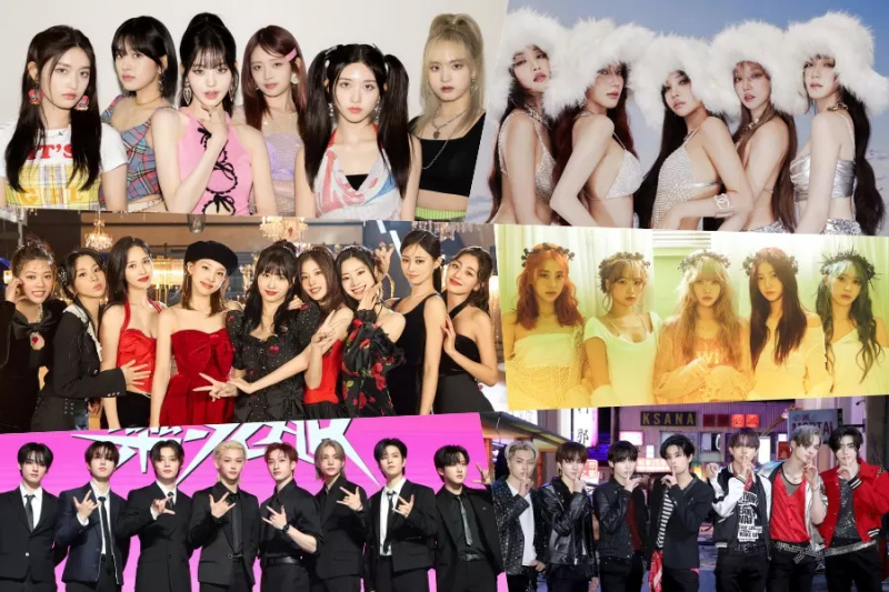 IVE, (G)I-DLE, TWICE en LE SSERAFIM verdienen Circle Million-certificeringen; Zwerfkinderen, IU, ENHYPEN, BOYNEXTDOOR en meer gaan platina