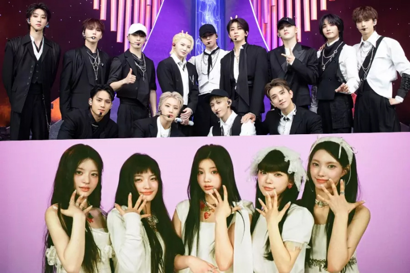 SEVENTEEN và ILLIT kiếm được ba vương miện trên bảng xếp hạng hàng tuần và hàng tháng của Circle