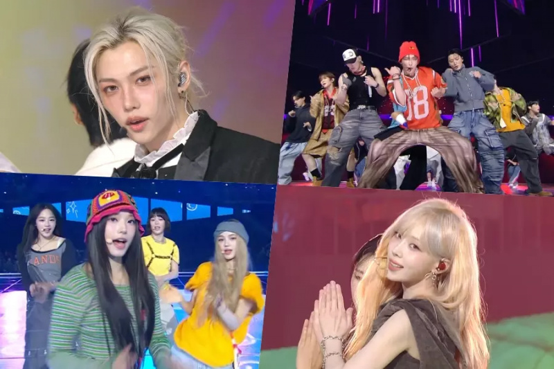 观看:Stray Kids、ATEEZ、aespa、NewJeans、ITZY、TREASURE 等乐队的表演