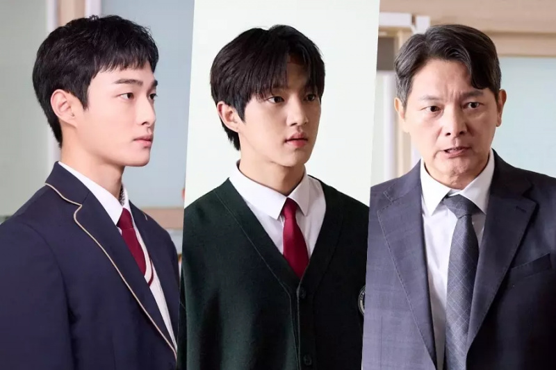 Yoon Chan Young és Golden Child Jaehyun összecsapása Seo Tae Hwa-val a „Gengszter visszatér a középiskolában” című filmben.