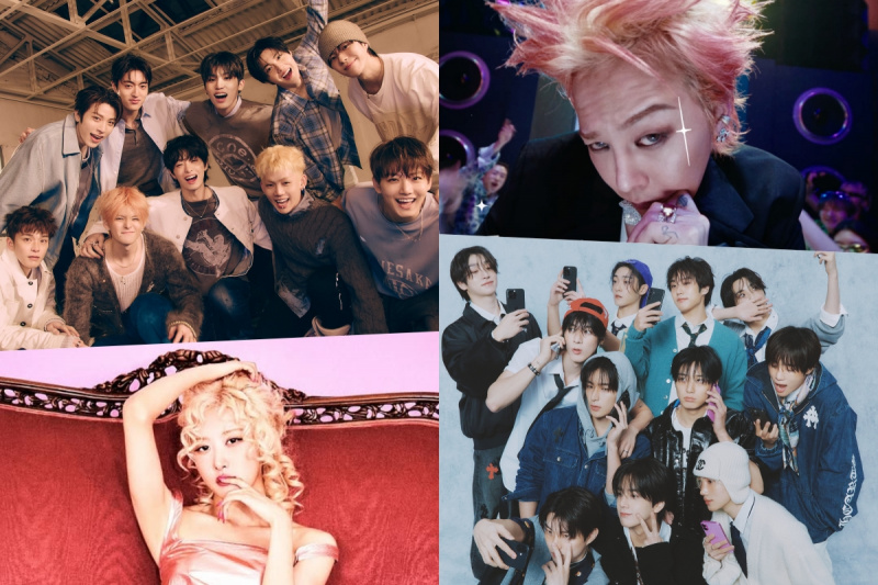 Blaga, G-Dragon, Rosé i Boyz Top Circle Mjesečne i tjedne ljestvice