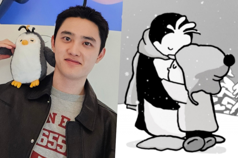 Regarder : Doh Kyung Soo livre un conte d'hiver réconfortant dans le clip vidéo 'Snowfall at Night'