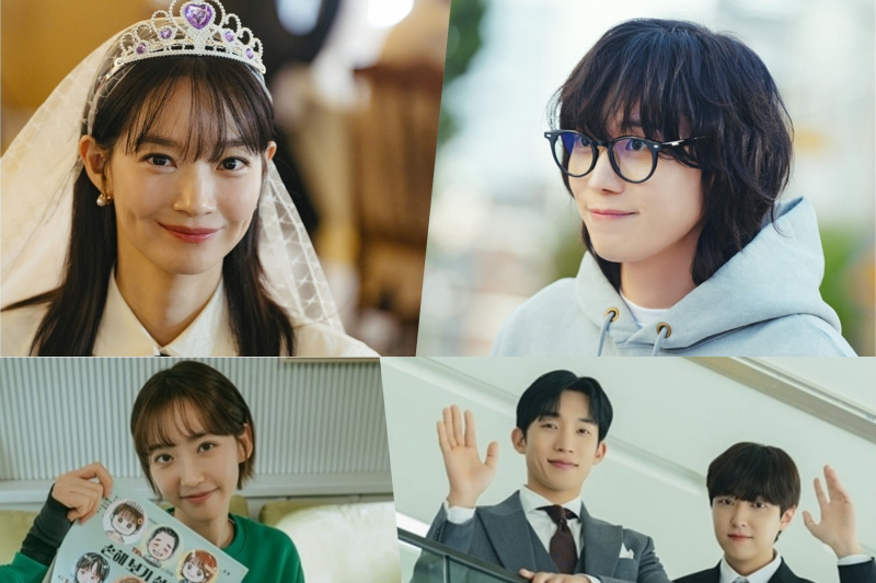 Ο Shin Min Ah, η Kim Young Dae, ο Han Ji Hyun, ο Lee Sang Yi και ο Lee Yoo Jin είναι όλοι Smiles στο σετ του 'No Gain No Love'