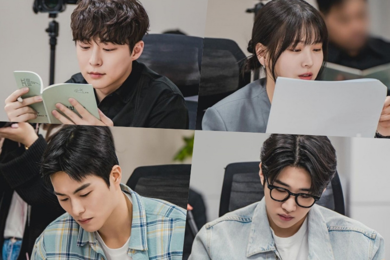 Bae In Hyuk, Kim Ji Eun, Jung Gun Joo, Jaechan ja teised vaatavad fantastilist keemiat uue draama stsenaariumi lugemisel