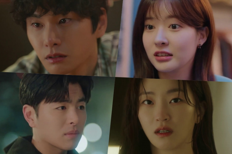 Anschauen: Lee Yi Kyung, Jo Soo Min, Junhoe von iKON und Ji Yi Soo sind alle in einen neuen Rom-Com-Drama-Teaser verwickelt