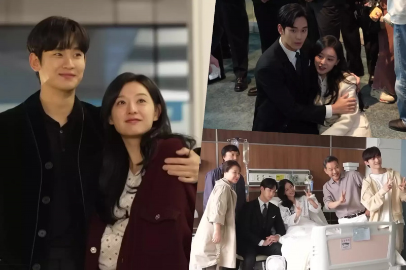 Guarda: Kim Soo Hyun, Kim Ji Won e altri sono dolci e affettuosi sul set di 'Queen Of Tears'