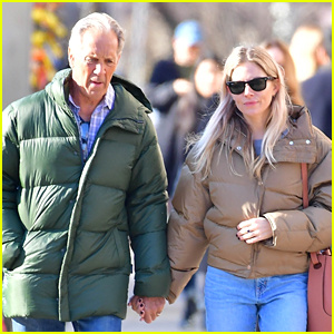Sienna Miller NYC-ben sétál Edwin apával | Sienna Miller