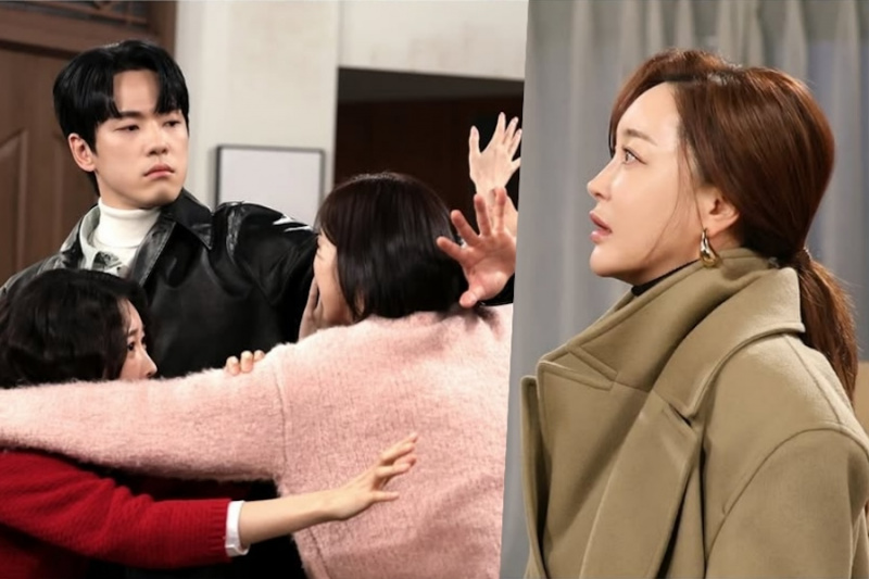 Kim Jung Hyun wordt geconfronteerd met een gespannen confrontatie met zijn moeder Kim Hye Eun in 'Iron Family'