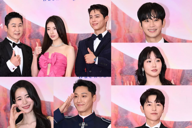 Bintang Memeriahkan Permaidani Merah Di Anugerah Seni Baeksang ke-60