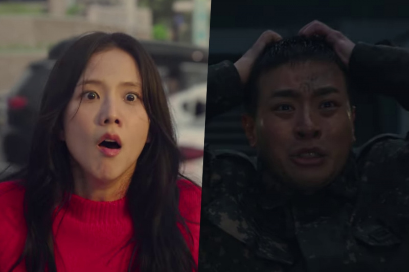 دیکھیں: بلیک پنک's Jisoo And Park Jung Min Break Up Just Before Zombies Attack In Upcoming Drama “Newtopia”