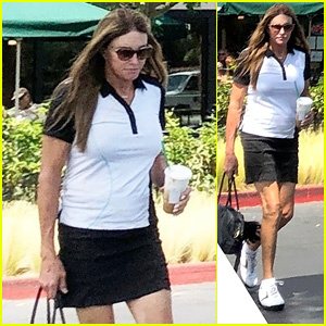 Caitlyn Jenner는 개인 클럽에서 골프를 친 후 커피를 움켜쥐다 | 케이틀린 제너