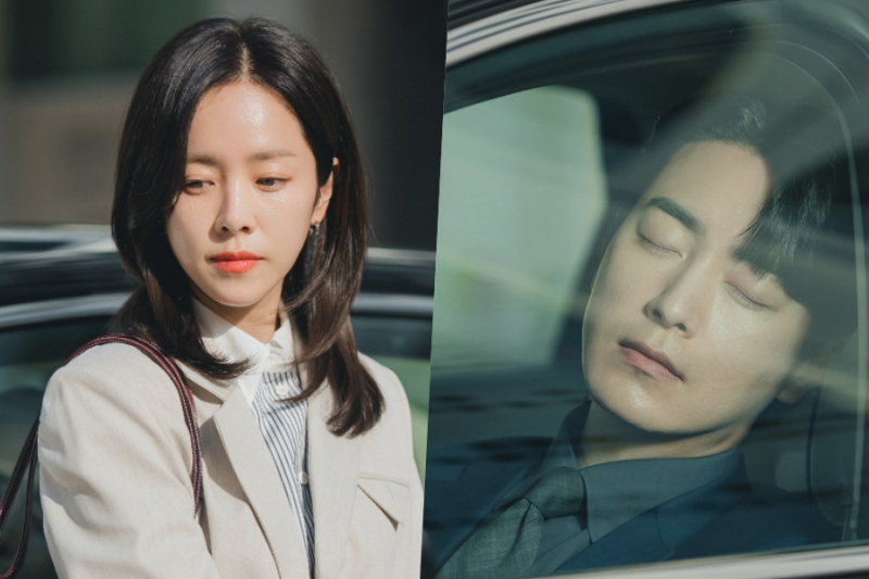 Han Ji Min menciptakan naungan untuk Lee Jun Hyuk saat dia tertidur di dalam mobil di 'Love Scout'
