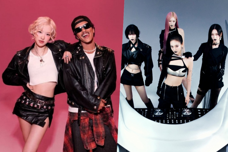 Rosé Dan Bruno Mars Memperoleh Mahkota Empat Puluh Pada Carta Bulatan + Carta Album Teratas aespa