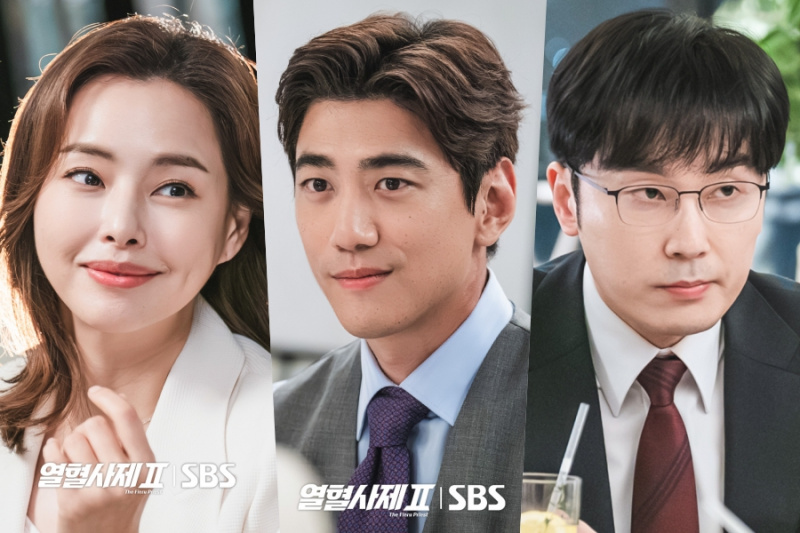 Lee Ha Nee, Sung Joon i Seo Hyun Woo dijele obrok dok skrivaju skrivene planove u 'Vatrenom svećeniku 2'