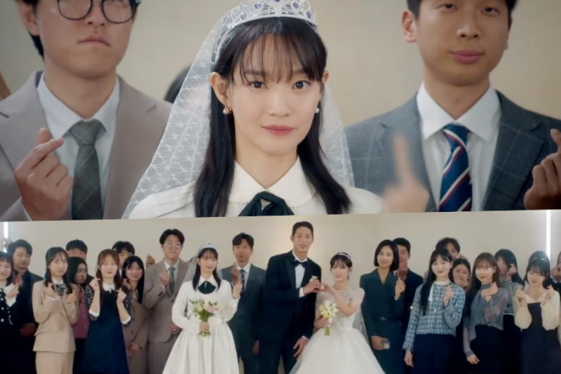 Anschauen: Shin Min Ah bringt im neuen Teaser zu „No Gain No Love“ mutig die Hochzeit seiner Ex zum Absturz