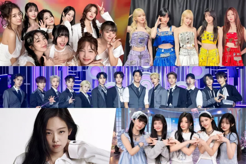 TWICE، LE SSERAFIM، Jennie من BLACKPINK، ILLIT، وSEVENTEEN يحصلون على شهادتين بلاتينية وذهبية للبث في اليابان