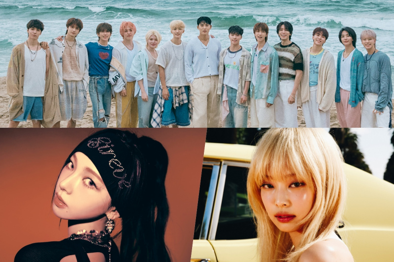 SEVENTEEN uždirba trigubą karūną + Karina ir Jennie hitai Nr. 1 apskritimo savaitės diagramose