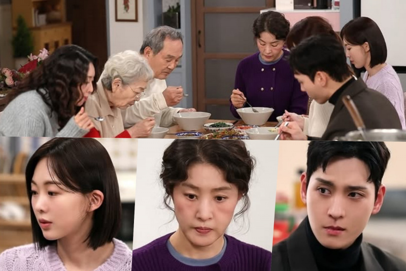 Geum Sae Rok, Park Ji Young, Choi Tae Joon e mais compartilham uma refeição com o coração pesado em “Iron Family”