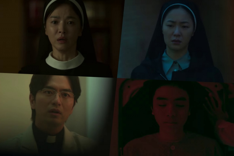 Παρακολουθήστε: Song Hye Kyo, Jeon Yeo Been, Lee Jin Uk και περισσότεροι αγωνίζονται για να σώσουν μια κατεχόμενη σελήνη Woo Jin στην επερχόμενη ταινία 'Dark Nuns'