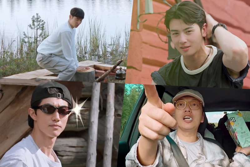  Tonton: Lee Je Hoon, ASTRO's Cha Eun Woo, Kwak Dong Yeon, And Lee Dong Hwi Tackle Rural Life In “Rented In Finland” Teaser