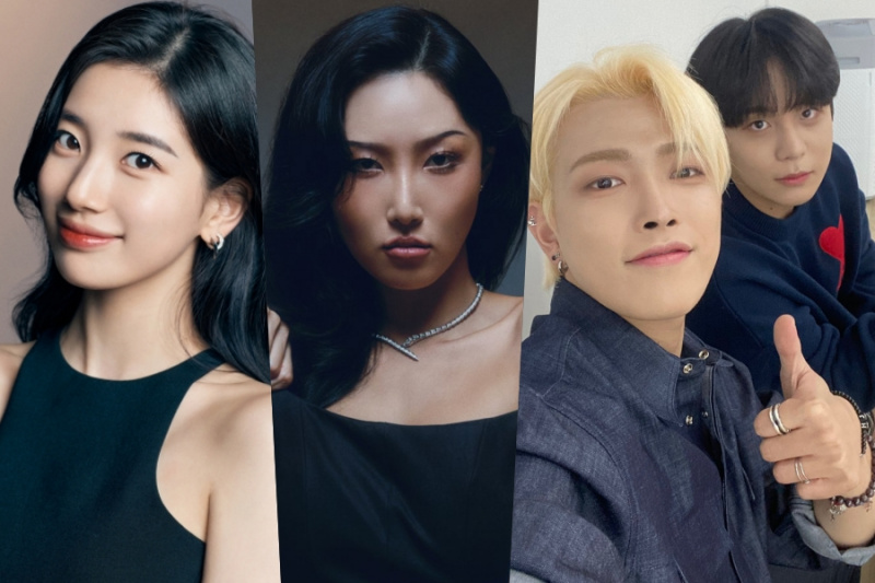 Suzy, Hwasa, จงโฮ ATEEZ, ฮงจุง และคนอื่นๆ คอนเฟิร์มปรากฏตัวในรายการวาไรตี้เพลงใหม่
