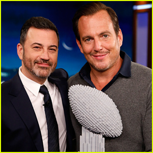 Вилл Арнетт Јела на хостингу'Lego Masters' During 'Jimmy Kimmel Live' Appearance