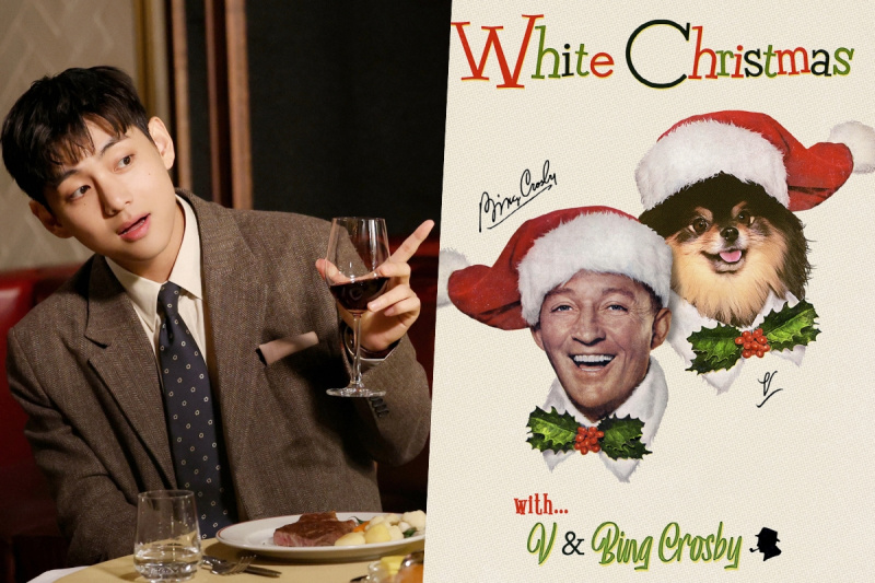 V на BTS оглави класациите на iTunes по целия свят с дуета на Bing Crosby „White Christmas“