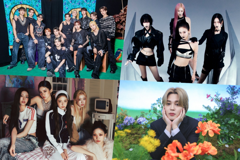Seventeen, aespa, ITZY, Jimin, Stray Kids, ENHYPEN, 82MAJOR، اور بل بورڈ ورلڈ البمز کے چارٹ پر مزید سویپ ٹاپ اسپاٹس